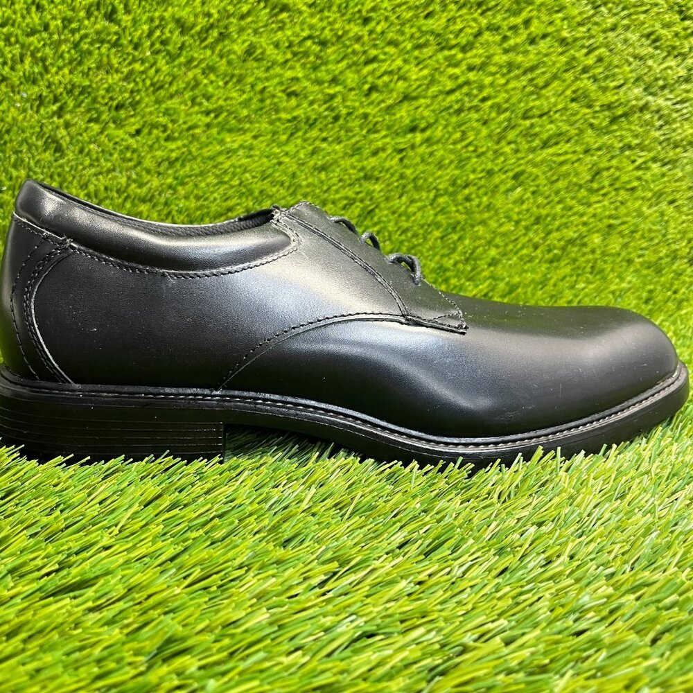 Nunn Bush Mens Size 11 Black Casual Classic Leather Lace Up Dress Oxford Shoes